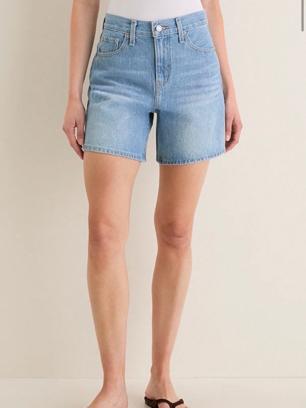 Levi's High Baggy Short Denim Shorts